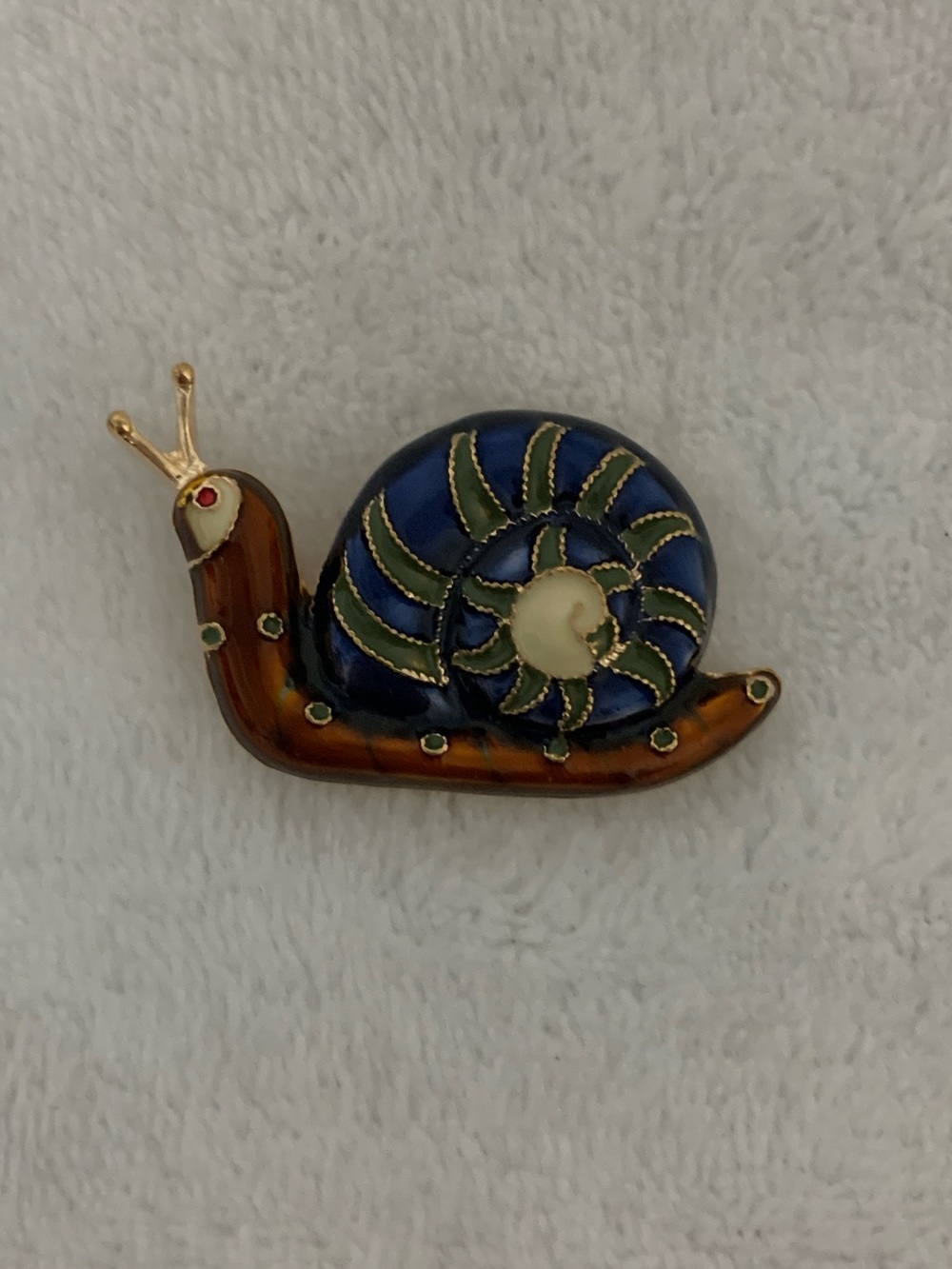 Snail Brooch